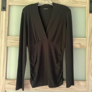 Three Dots XL fitted top